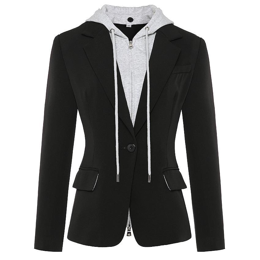 Hoodie 2025 blazer womens