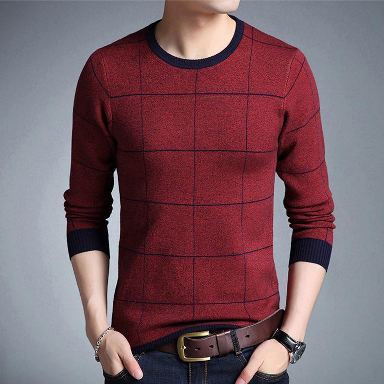 Buy Men s Sweaters Autumn Cashmere Sweaters Plus Size at