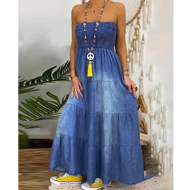 Denim Dress - LeStyleParfait Kenya -