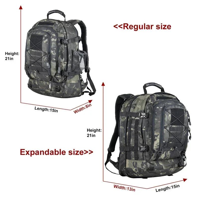 60L Military Tactical Backpack - LeStyleParfait Kenya