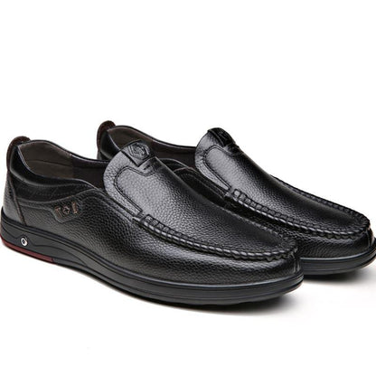 ''Alessandro'' - Classic Leather Loafers - Shoes - LeStyleParfait Kenya