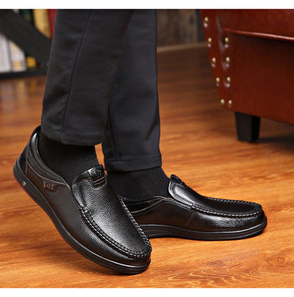 ''Alessandro'' - Classic Leather Loafers - Shoes - LeStyleParfait Kenya