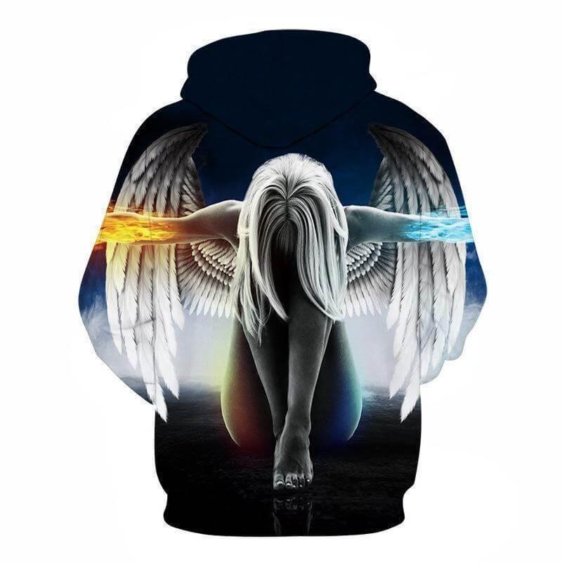 Angel Wings Hoodie UNISEX - Unisex Hoodie - LeStyleParfait