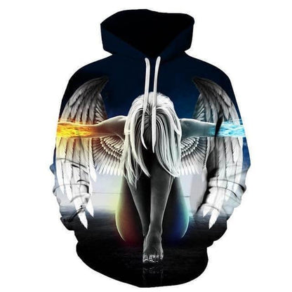 Angel Wings Hoodie UNISEX - Unisex Hoodie - LeStyleParfait