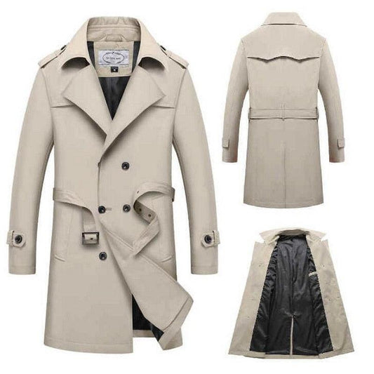 Billy Trench Coat For Men - Trench Coat - LeStyleParfait Kenya