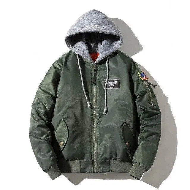 Blizzard Men Flight Bomber Jacket - Bomber Jacket - LeStyleParfait