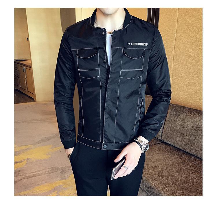 Mens slim fit on sale coats and jackets