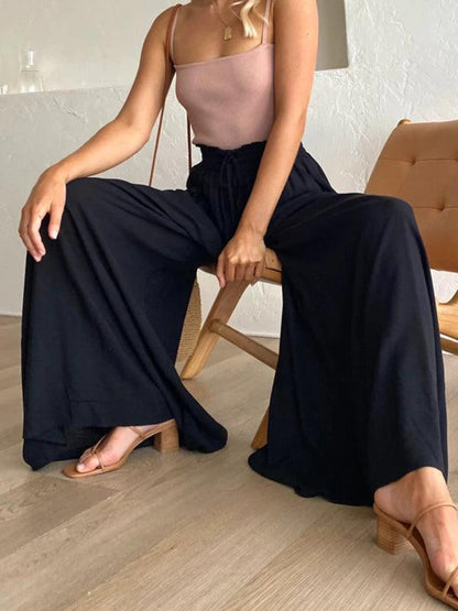 Casual Loose Wide Leg Women's Pant - Women Pants - LeStyleParfait Kenya