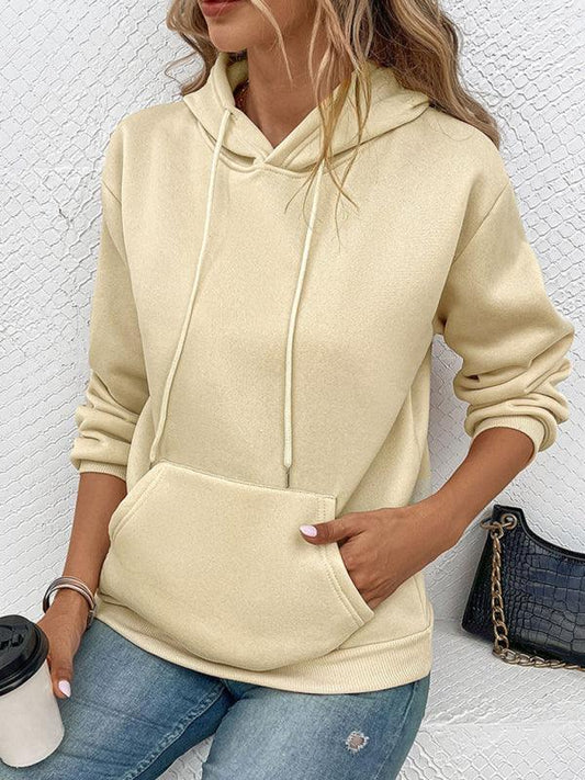 Casual Solid Women Hoodie - Women Hoodie - LeStyleParfait