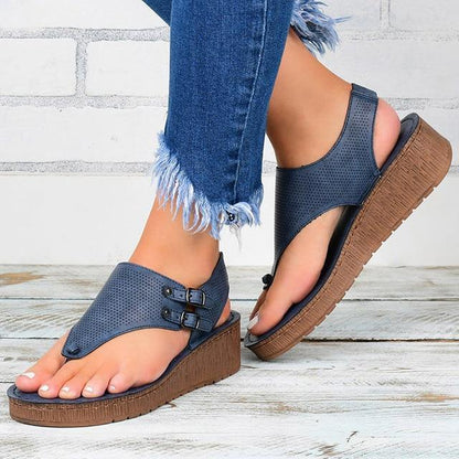 Casual Women Wedge Sandals - LeStyleParfait Kenya