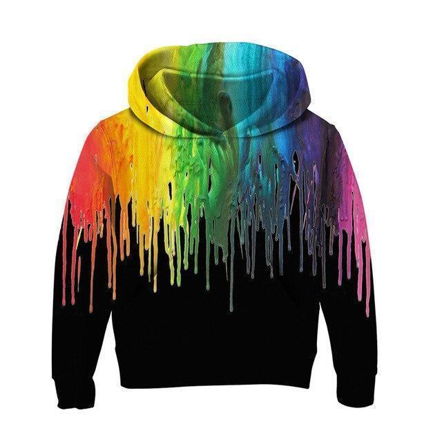 Colorful 3D Kids Hoodies UNISEX - Kids Hoodies - LeStyleParfait