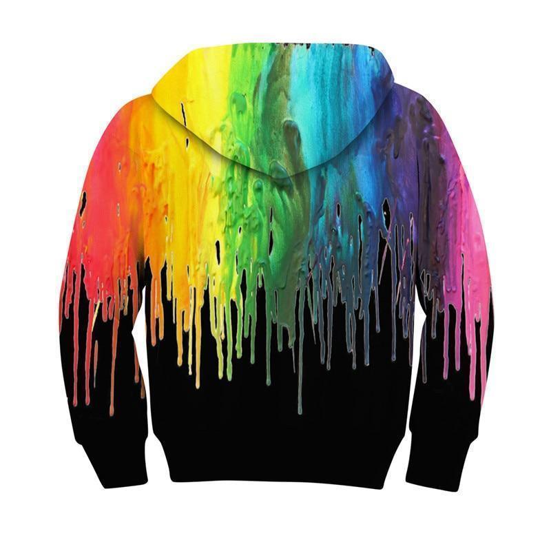 Colorful 3D Kids Hoodies UNISEX - Kids Hoodies - LeStyleParfait