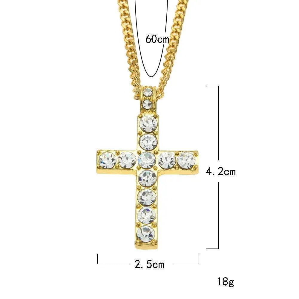 Cross Luxury Jewelry Set, - Pendant Necklace - LeStyleParfait