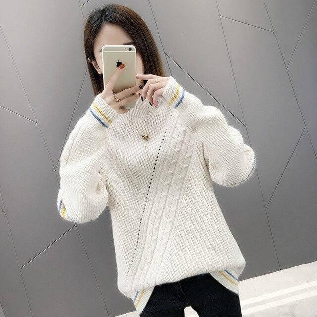 Cupid Cashmere Pullover Sweater - Sweater - LeStyleParfait Kenya