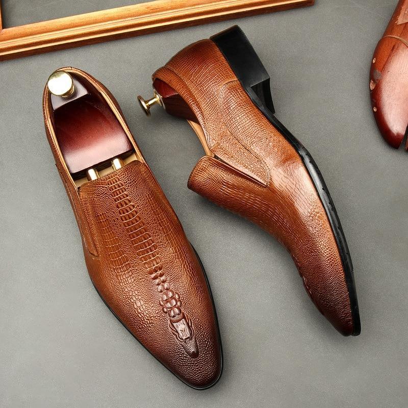 Dress Shoes - Lorenzo Leather Shoes - LeStyleParfait Kenya