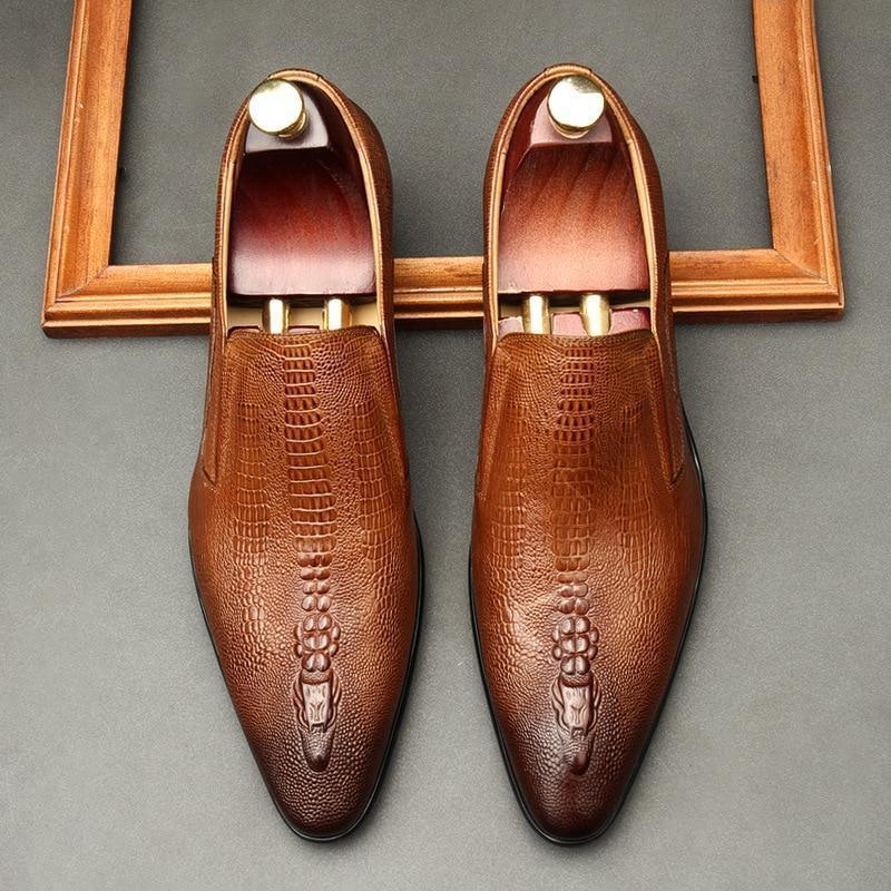 Dress Shoes - Lorenzo Leather Shoes - LeStyleParfait Kenya