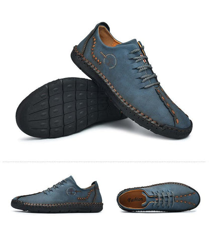 ''Edoardo'' - Lace-Up Leather Shoes - Shoes - LeStyleParfait Kenya