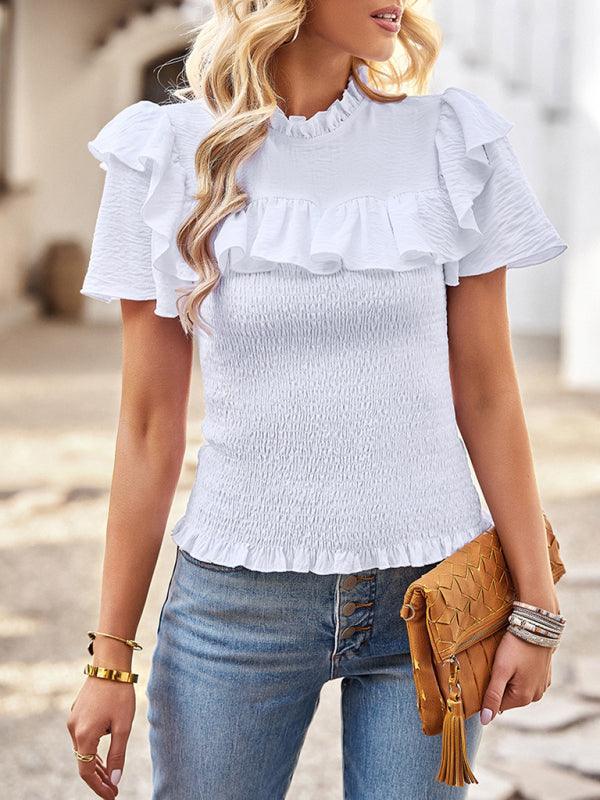 Elegant summer tops deals