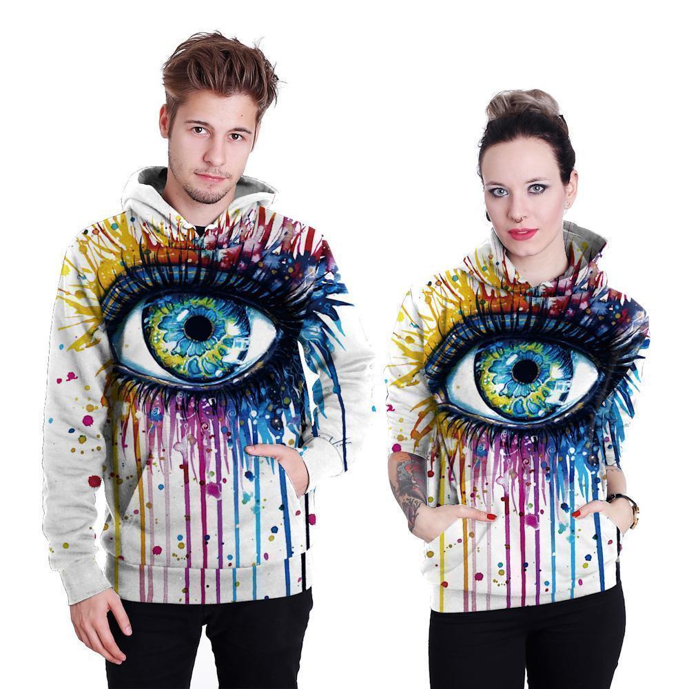 3d fashion hoodie printing