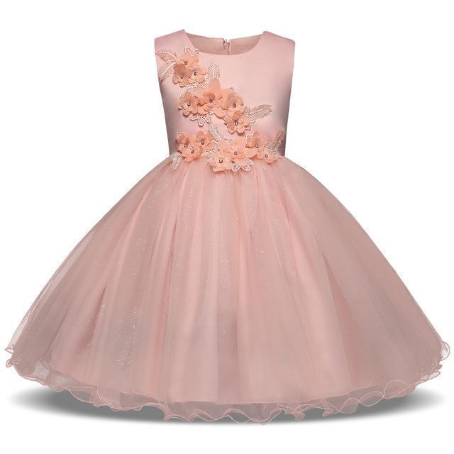 KL READY STOCK Princess Dress KIds Girl Fancy Wedding Dress Sequins Party  Birthday Dress Girl Dresses Children Pr | Lazada