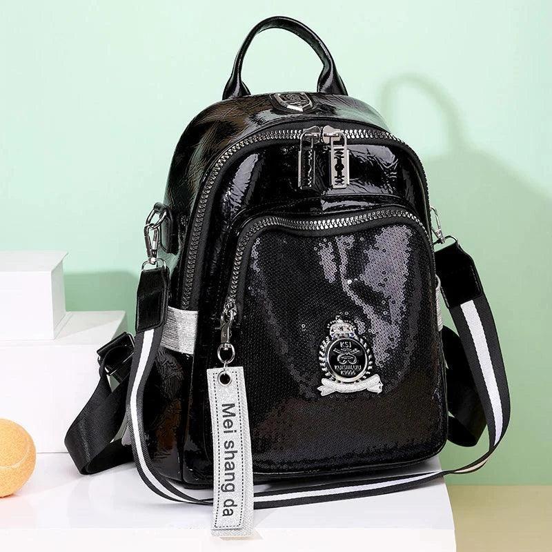 Fashion Designer PU Leather Backpack - LeStyleParfait Kenya