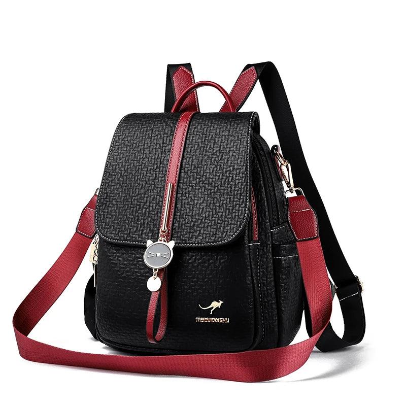 Fashion PU Leather Women's Backpack - LeStyleParfait Kenya