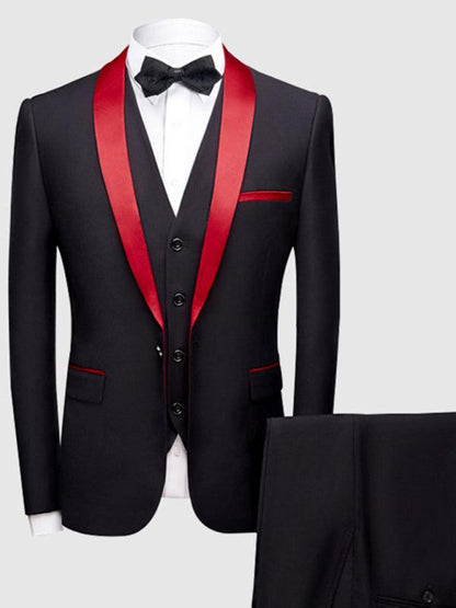 Formal Slim Fit Three Piece Men's Suit - Three Piece Suit - LeStyleParfait Kenya