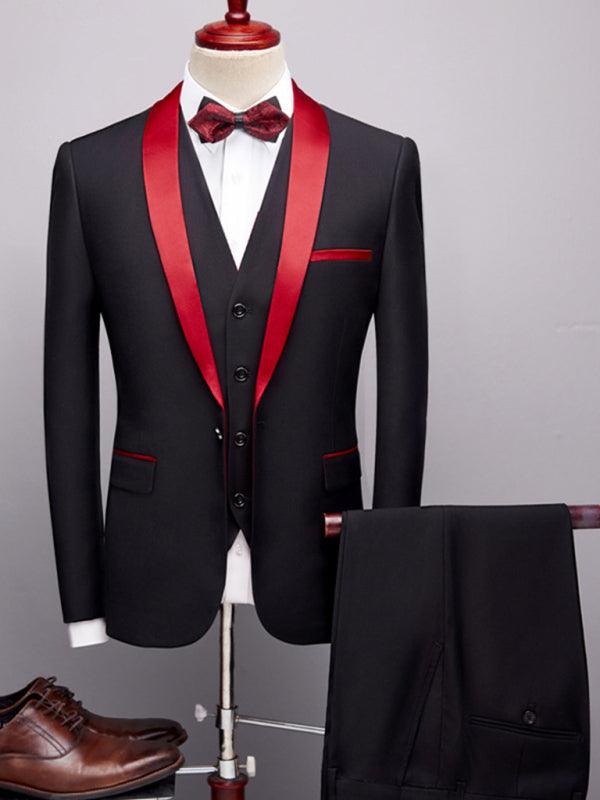 Formal Slim Fit Three Piece Men's Suit - Three Piece Suit - LeStyleParfait Kenya