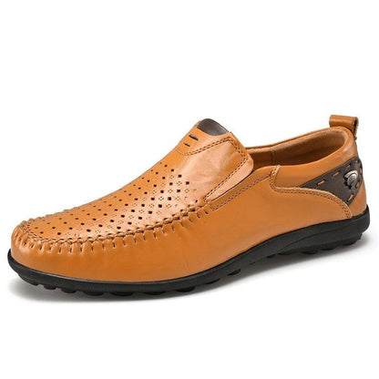 ''Francesco " - Slip-On Leather Loafers - Shoes - LeStyleParfait Kenya