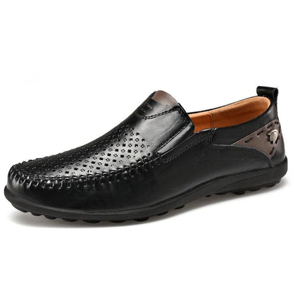 ''Francesco " - Slip-On Leather Loafers - Shoes - LeStyleParfait Kenya