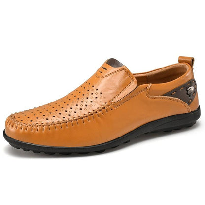 ''Francesco " - Slip-On Leather Loafers - Shoes - LeStyleParfait Kenya