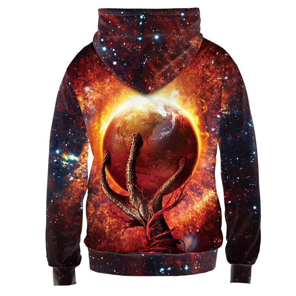 Galaxy Space 3D Hoodie UNISEX - Unisex Hoodie - LeStyleParfait