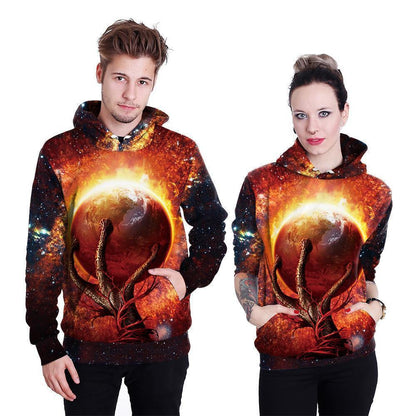 Galaxy Space 3D Hoodie UNISEX - Unisex Hoodie - LeStyleParfait