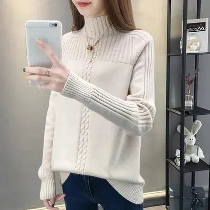 Go-Getter Turtleneck Women Sweater - Pullover Sweater - LeStyleParfait