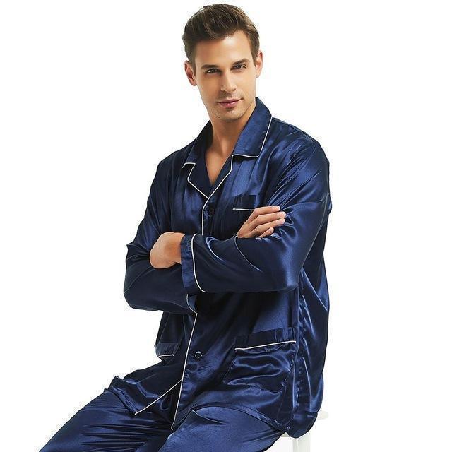 Good Night Vibes Men Pajama Set - Pajama Pant Set - LeStyleParfait