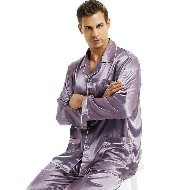 Good Night Vibes Men Pajama Set - Pajama Pant Set - LeStyleParfait