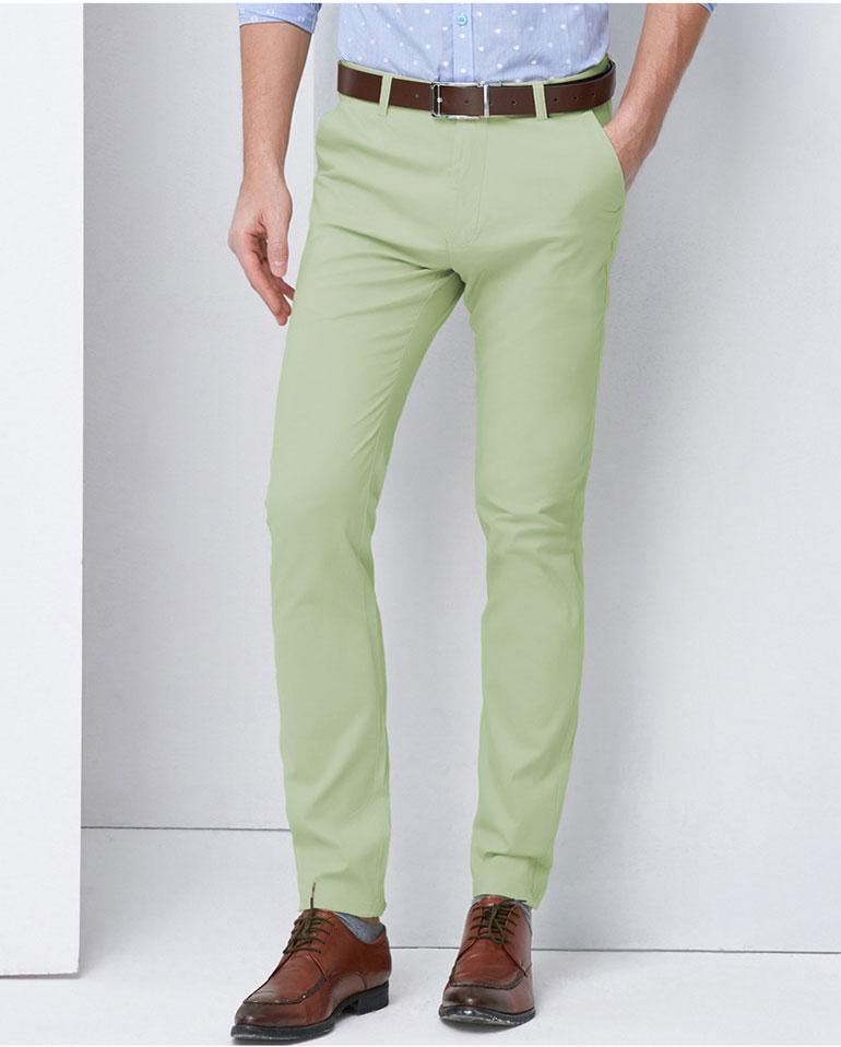 Green Formal pants for Men | Lyst