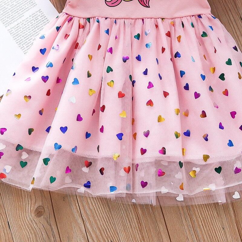 Hearts Print Girls Dresses - Girls Dresses - LeStyleParfait Kenya