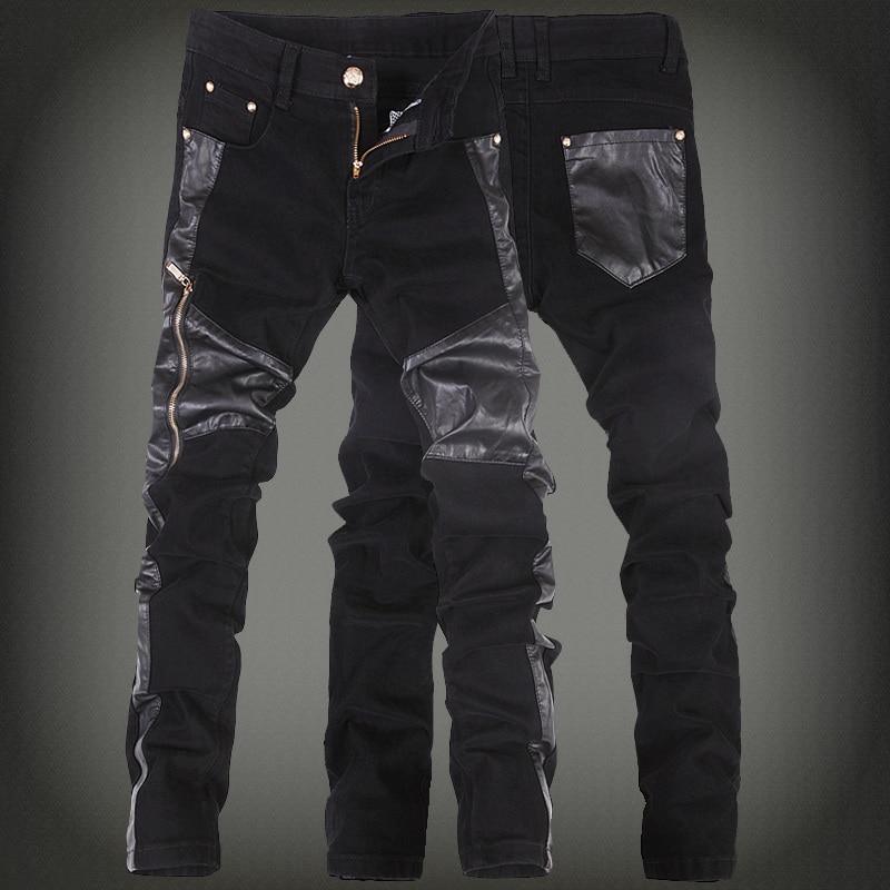 Buy Hip Hop Leather Pants For Men at LeStyleParfait Kenya