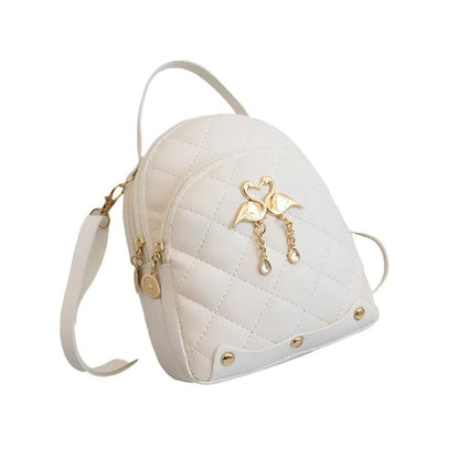 Ins-Style Swan Embroidery Backpack - LeStyleParfait Kenya