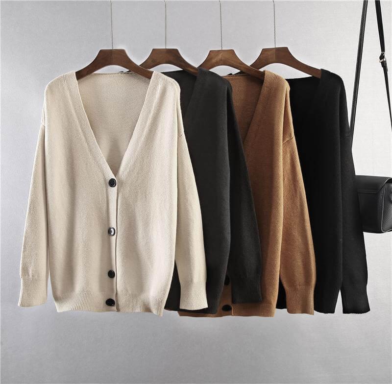 Buy Korean Oversized Cardigan Sweater For Women at LeStyleParfait