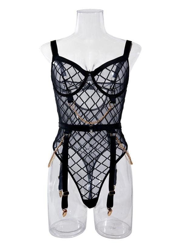 Ladies Cage Lingerie Sets - Lingerie Set - LeStyleParfait