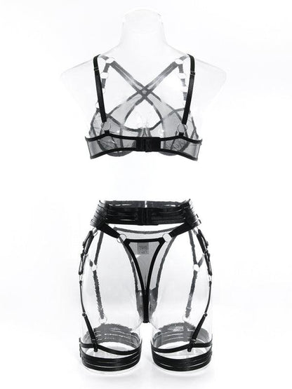 Ladies Strappy Lingerie Sets - Lingerie Set - LeStyleParfait