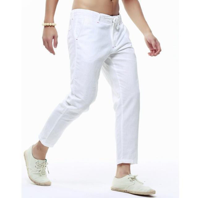 Linen Pants Capri Pants For Men LeStyleParfait Kenya