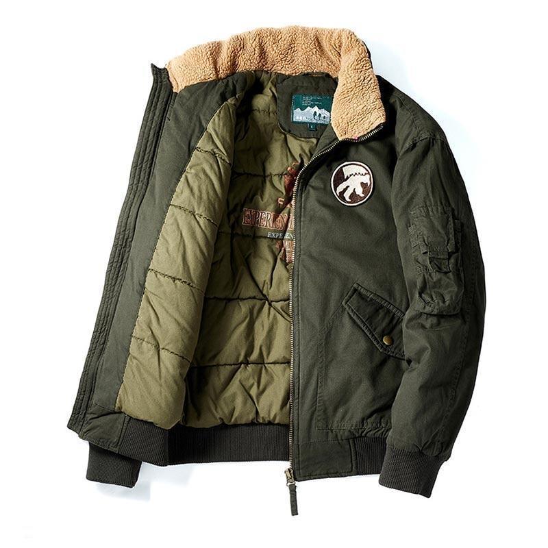 Maxime Men's Military Bomber Jackets - Jacket - LeStyleParfait Kenya