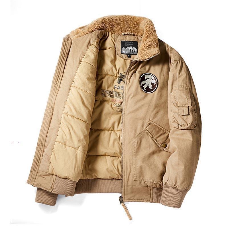 Maxime Men's Military Bomber Jackets - Jacket - LeStyleParfait Kenya