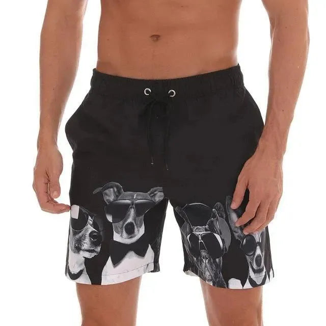 Men Beachwear Beach Shorts - Beach Shorts - LeStyleParfait