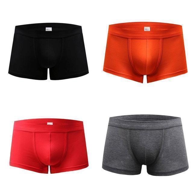 Men Boxer Shorts - 4 Pcs/Set - Men's Boxers - LeStyleParfait