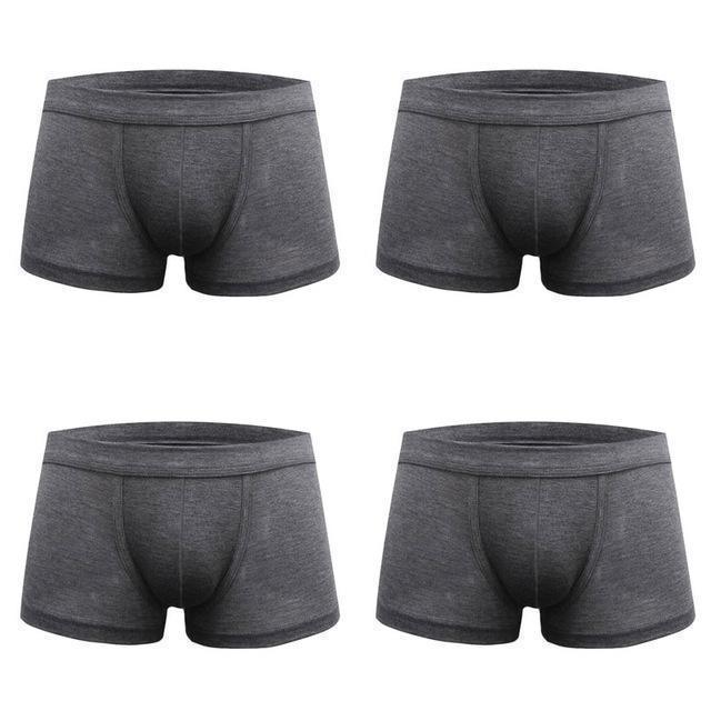 Men Boxer Shorts - 4 Pcs/Set - Men's Boxers - LeStyleParfait