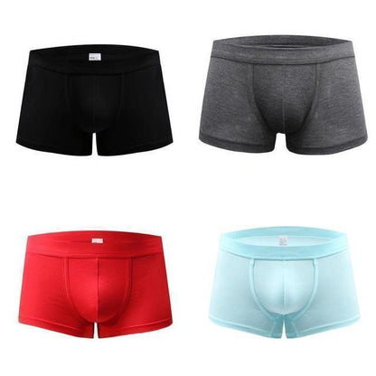 Men Boxer Shorts - 4 Pcs/Set - Men's Boxers - LeStyleParfait